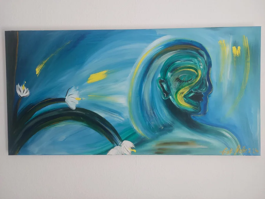 Loslassen – Kunstwerk von Christin Nolte