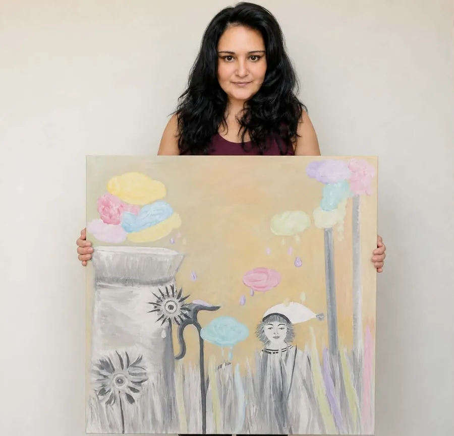 Fallender Schein – Kunstwerk von Christin Nolte